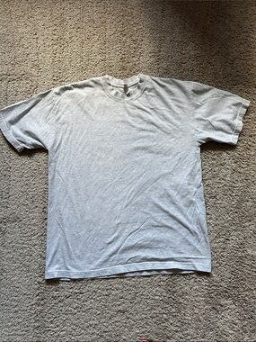 Los Angeles apparel 100% cotton grey tshirt